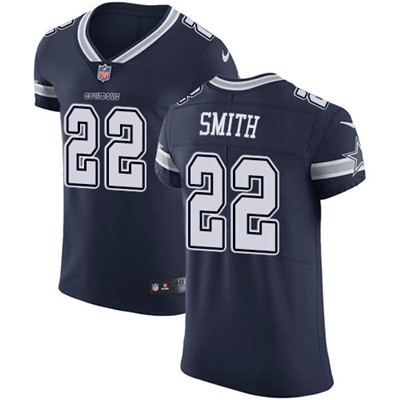 Nike Cowboys #22 Emmitt Smith Navy Blue Team Color Men's Stitched NFL Vapor Untouchable Elite Jersey Nike Cowboys #22 Emmitt Smith Navy Blue Team Color Men's Stitched NFL Vapor Untouchable Elite Jersey