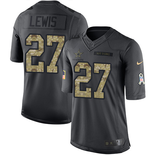 Nike Cowboys #27 Jourdan Lewis Black Men's 2016 Salute to Service NFL Limited Jersey Nike Cowboys #27 Jourdan Lewis Black Men's 2016 Salute to Service NFL Limited Jersey