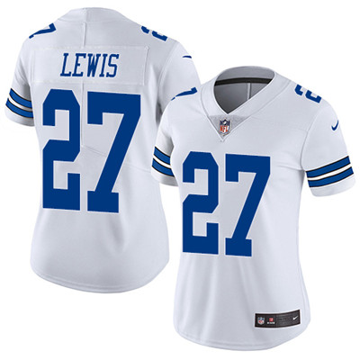 Nike Cowboys #27 Jourdan Lewis White Women's Vapor Untouchable Limited Player NFL Jersey