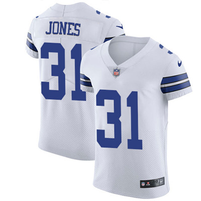 Nike Cowboys #31 Byron Jones White Men's Stitched NFL Vapor Untouchable Elite Jersey