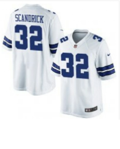 Nike Cowboys #32 Orlando Scandrick Navy White Men's Stitched NFL Limited  Jersey