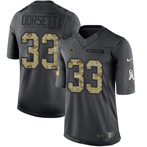 Nike Cowboys #33 Tony Dorsett Black Youth Stitched NFL Limited 2016 Salute to Service Jersey Nike Cowboys #33 Tony Dorsett Black Youth Stitched NFL Limited 2016 Salute to Service Jersey