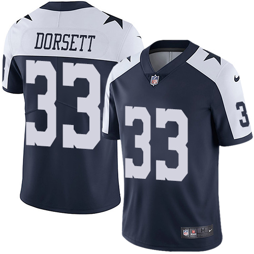 Nike Cowboys #33 Tony Dorsett Navy Blue Thanksgiving Youth Stitched NFL Vapor Untouchable Limited Throwback Jersey Nike Cowboys #33 Tony Dorsett Navy Blue Thanksgiving Youth Stitched NFL Vapor Untouchable Limited Throwback Jersey