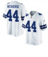 Nike Cowboys #44 Darren Robert Newhouse Navy Blue White Men's Stitched NFL Limited  Jersey