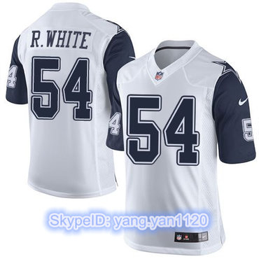 Nike Cowboys #54 Randy White White Men's Stitched NFL Limited Rush Jersey Nike Cowboys #54 Randy White White Men's Stitched NFL Limited Rush Jersey