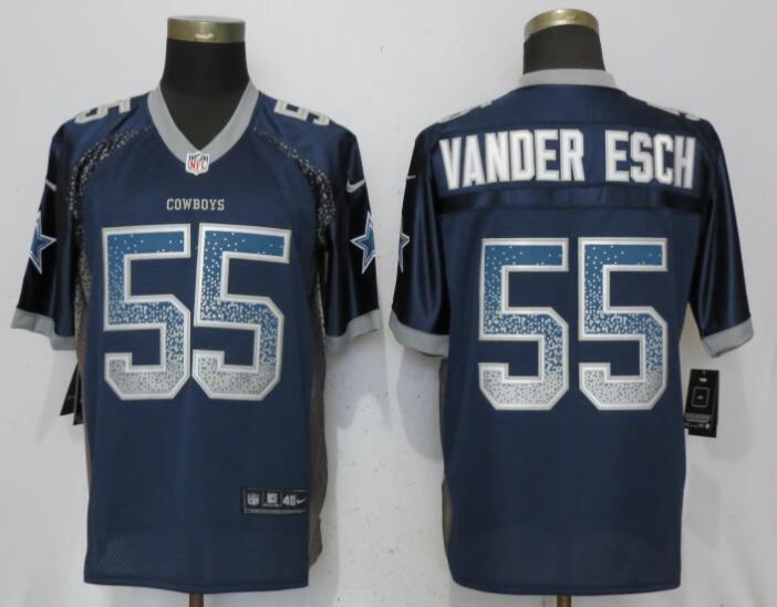 Nike Cowboys #55 Leighton Vander Esch Navy Drift Fashion Elite Jersey Nike Cowboys #55 Leighton Vander Esch Navy Drift Fashion Elite Jersey