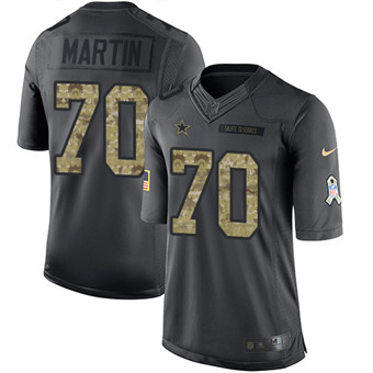 Nike Cowboys #70 Zack Martin Black Men's Stitched NFL Limited 2016 Salute To Service Jersey Nike Cowboys #70 Zack Martin Black Men's Stitched NFL Limited 2016 Salute To Service Jersey