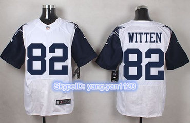 Nike Cowboys #82 Jason Witten White Men's Stitched NFL Elite Rush Jersey Nike Cowboys #82 Jason Witten White Men's Stitched NFL Elite Rush Jersey