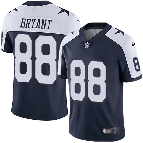 Nike Cowboys #88 Dez Bryant Navy Blue Thanksgiving Youth Stitched NFL Vapor Untouchable Limited Throwback Jersey Nike Cowboys #88 Dez Bryant Navy Blue Thanksgiving Youth Stitched NFL Vapor Untouchable Limited Throwback Jersey