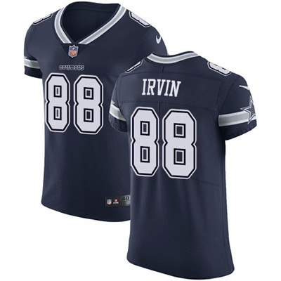 Nike Cowboys #88 Michael Irvin Navy Blue Team Color Men's Stitched NFL Vapor Untouchable Elite Jersey