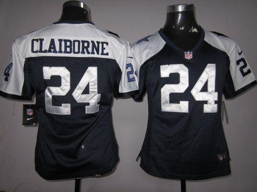 Nike Cowboys #97 Taco Charlton Black Women's NFL Fashion Game Jersey