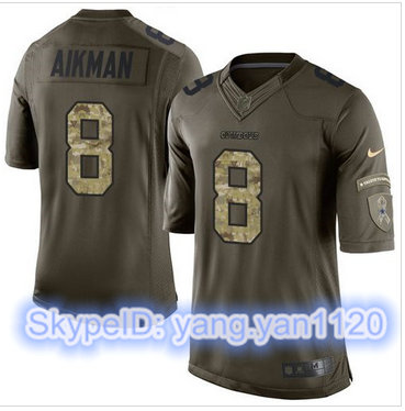 Nike Dallas Cowboys #8 Troy Aikman Green Men's Stitched NFL Limited Salute To Service Jersey Nike Dallas Cowboys #8 Troy Aikman Green Men's Stitched NFL Limited Salute To Service Jersey
