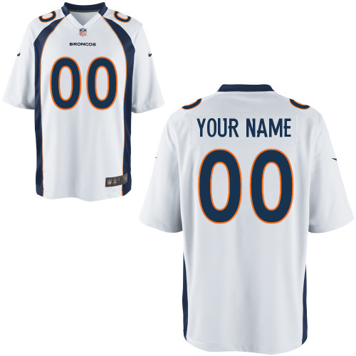 Nike Denver Broncos Youth Game White Jersey