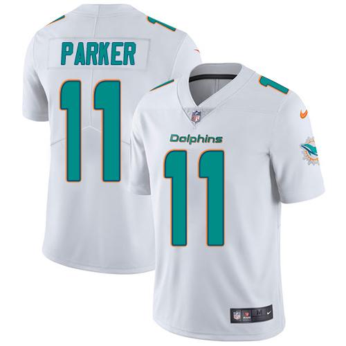 Nike Dolphins #11 DeVante Parker White Youth Stitched NFL Vapor Untouchable Limited Jersey Nike Dolphins #11 DeVante Parker White Youth Stitched NFL Vapor Untouchable Limited Jersey
