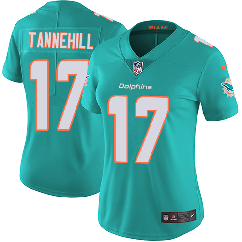Nike Dolphins #17 Ryan Tannehill Aqua Green Team Color Women's Stitched NFL Vapor Untouchable Limited Jersey Nike Dolphins #17 Ryan Tannehill Aqua Green Team Color Women's Stitched NFL Vapor Untouchable Limited Jersey