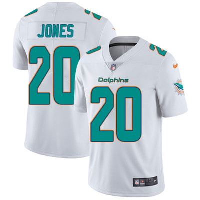 Nike Dolphins #20 Reshad Jones White Youth Stitched NFL Vapor Untouchable Limited Jersey