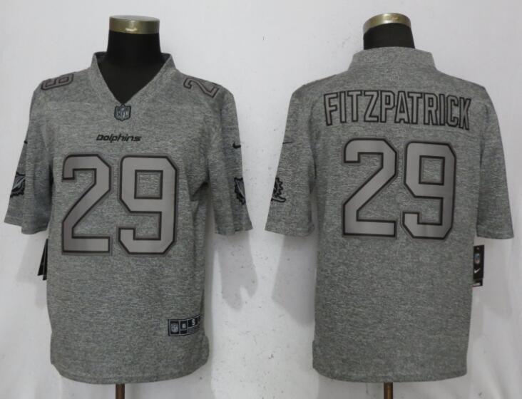 Nike Dolphins #29 Minkah Fitzpatrick Gray Gridiron Gray Vapor Untouchable Limited Jersey Nike Dolphins #29 Minkah Fitzpatrick Gray Gridiron Gray Vapor Untouchable Limited Jersey