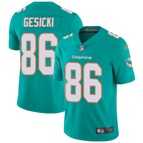 Nike Dolphins #86 Mike Gesicki Aqua Green Team Color Youth Stitched NFL Vapor Untouchable Limited Jersey Nike Dolphins #86 Mike Gesicki Aqua Green Team Color Youth Stitched NFL Vapor Untouchable Limited Jersey