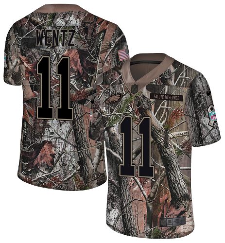 Nike Eagles #11 Carson Wentz Camo Youth Stitched NFL Limited Rush Realtree Jersey Nike Eagles #11 Carson Wentz Camo Youth Stitched NFL Limited Rush Realtree Jersey