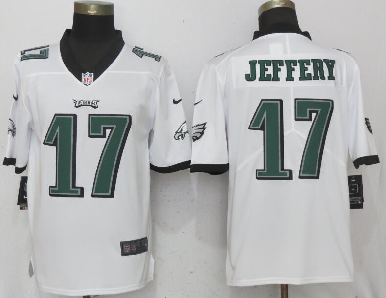 Nike Eagles #17 Alshon Jeffery White Vapor Untouchable Player Limited Jersey