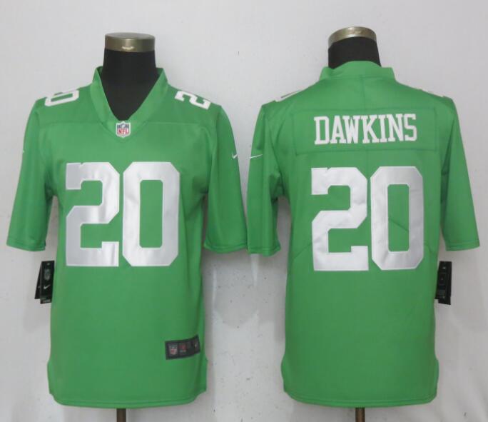 Nike Eagles #20 Brian Dawkins Green 2017 Vapor Untouchable Player Limited Jersey Nike Eagles #20 Brian Dawkins Green 2017 Vapor Untouchable Player Limited Jersey