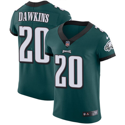 Nike Eagles #20 Brian Dawkins Midnight Green Team Color Men's Stitched NFL Vapor Untouchable Elite Jersey Nike Eagles #20 Brian Dawkins Midnight Green Team Color Men's Stitched NFL Vapor Untouchable Elite Jersey