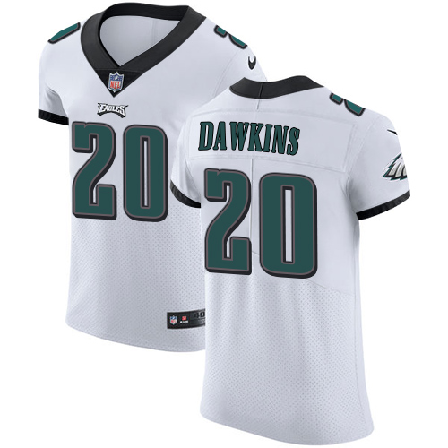 Nike Eagles #20 Brian Dawkins White Men's Stitched NFL Vapor Untouchable Elite Jersey Nike Eagles #20 Brian Dawkins White Men's Stitched NFL Vapor Untouchable Elite Jersey