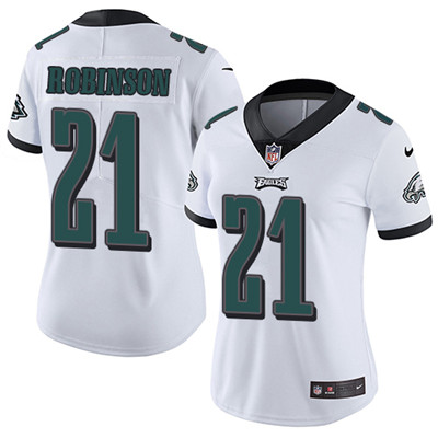 Nike Eagles #21 Patrick Robinson White Women's Stitched NFL Vapor Untouchable Limited Jersey Nike Eagles #21 Patrick Robinson White Women's Stitched NFL Vapor Untouchable Limited Jersey