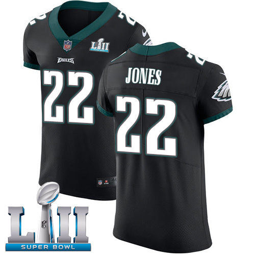 Nike Eagles #22 Sidney Jones Black Alternate Super Bowl LII Men's Stitched NFL Vapor Untouchable Elite Jersey Nike Eagles #22 Sidney Jones Black Alternate Super Bowl LII Men's Stitched NFL Vapor Untouchable Elite Jersey