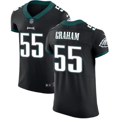 Nike Eagles #55 Brandon Graham Black Alternate Men's Stitched NFL Vapor Untouchable Elite Jersey Nike Eagles #55 Brandon Graham Black Alternate Men's Stitched NFL Vapor Untouchable Elite Jersey