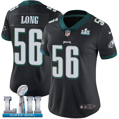 Nike Eagles #56 Chris Long Black Alternate Super Bowl LII Women's Stitched NFL Vapor Untouchable Limited Jersey Nike Eagles #56 Chris Long Black Alternate Super Bowl LII Women's Stitched NFL Vapor Untouchable Limited Jersey