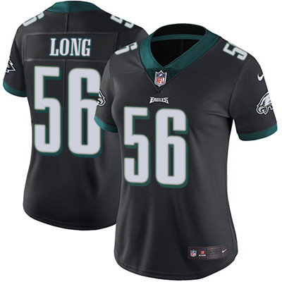 Nike Eagles #56 Chris Long Black Alternate Women's Stitched NFL Vapor Untouchable Limited Jersey Nike Eagles #56 Chris Long Black Alternate Women's Stitched NFL Vapor Untouchable Limited Jersey