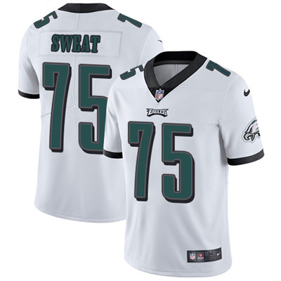 Nike Eagles #75 Josh Sweat White Men's Stitched NFL Vapor Untouchable Limited Jersey Nike Eagles #75 Josh Sweat White Men's Stitched NFL Vapor Untouchable Limited Jersey