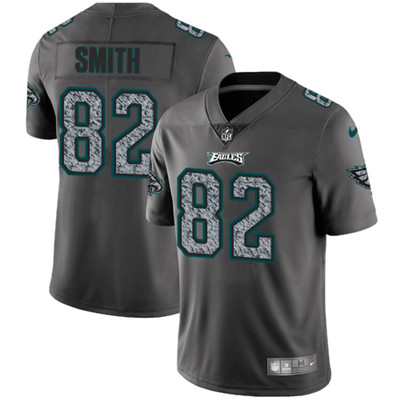 Nike Eagles #82 Torrey Smith Gray Static Men's NFL Vapor Untouchable Game Jersey