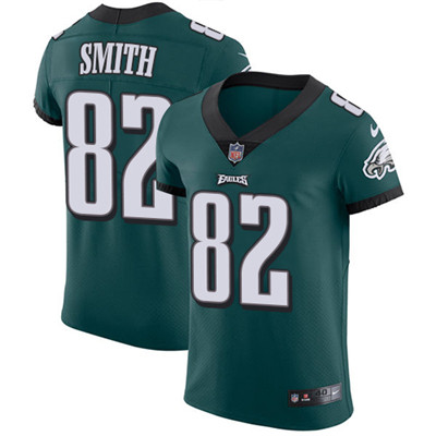 Nike Eagles #82 Torrey Smith Midnight Green Team Color Men's Stitched NFL Vapor Untouchable Elite Jersey Nike Eagles #82 Torrey Smith Midnight Green Team Color Men's Stitched NFL Vapor Untouchable Elite Jersey
