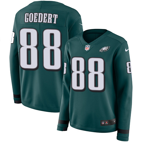 Nike Eagles #88 Dallas Goedert Midnight Green Team Color