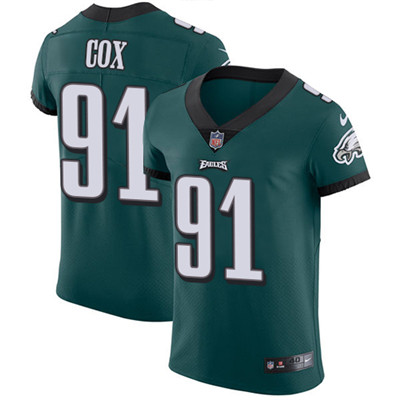 Nike Eagles #91 Fletcher Cox Midnight Green Team Color Men's Stitched NFL Vapor Untouchable Elite Jersey Nike Eagles #91 Fletcher Cox Midnight Green Team Color Men's Stitched NFL Vapor Untouchable Elite Jersey