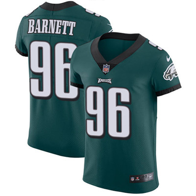 Nike Eagles #96 Derek Barnett Midnight Green Team Color Men's Stitched NFL Vapor Untouchable Elite Jersey Nike Eagles #96 Derek Barnett Midnight Green Team Color Men's Stitched NFL Vapor Untouchable Elite Jersey