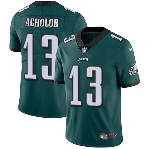 Nike Eagles Midnight Green Team Color Men's Stitched NFL Vapor Untouchable Limited Jersey