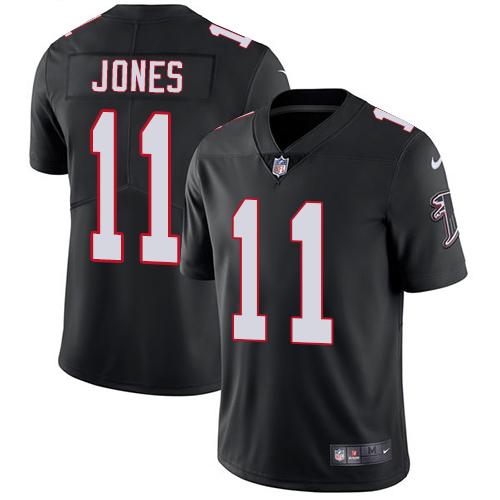 Nike Falcons #11 Julio Jones Black Alternate Youth Stitched NFL Vapor Untouchable Limited Jersey Nike Falcons #11 Julio Jones Black Alternate Youth Stitched NFL Vapor Untouchable Limited Jersey