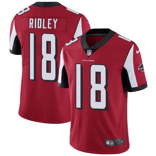 Nike Falcons #18 Calvin Ridley Red Team Color Youth Stitched NFL Vapor Untouchable Limited Jersey Nike Falcons #18 Calvin Ridley Red Team Color Youth Stitched NFL Vapor Untouchable Limited Jersey