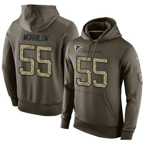 Nike Falcons #21 Deion Sanders White Men's Stitched NFL Vapor Untouchable Limited Jersey