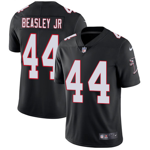 Nike Falcons #44 Vic Beasley Jr Black Alternate Men's Stitched NFL Vapor Untouchable Limited Jersey Nike Falcons #44 Vic Beasley Jr Black Alternate Men's Stitched NFL Vapor Untouchable Limited Jersey