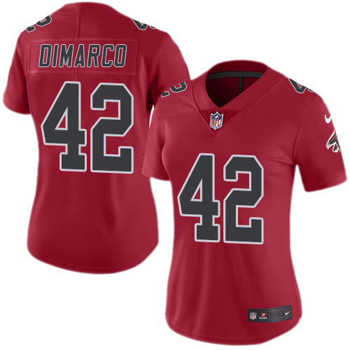 Nike Falcons #98 Takkarist McKinley Black Women's Stitched NFL Limited 2016 Salute to Service Jersey