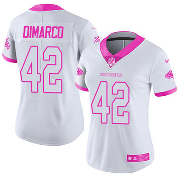 Nike Falcons #98 Takkarist McKinley Black Women's Stitched NFL Limited Gold Salute to Service Jersey