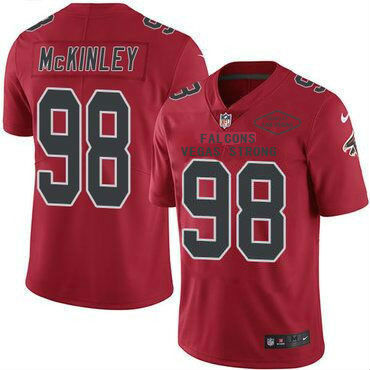 Nike Falcons Red Men's CustomizedStitched NFL Limited Rush Jersey Nike Falcons Red Men's CustomizedStitched NFL Limited Rush Jersey