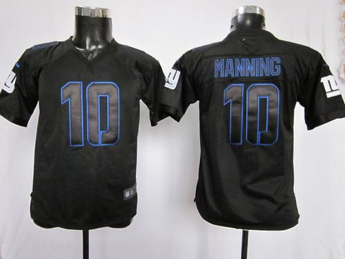 Nike Giants #10 Eli Manning Black Youth Stitched NFL Impact Elite Jersey Nike Giants #10 Eli Manning Black Youth Stitched NFL Impact Elite Jersey