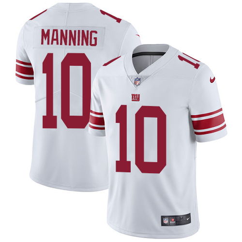 Nike Giants #10 Eli Manning White Men's Stitched NFL Vapor Untouchable Limited Jersey Nike Giants #10 Eli Manning White Men's Stitched NFL Vapor Untouchable Limited Jersey