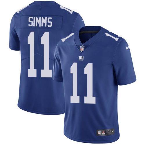 Nike Giants #11 Phil Simms Royal Blue Team Color Youth Stitched NFL Vapor Untouchable Limited Jersey Nike Giants #11 Phil Simms Royal Blue Team Color Youth Stitched NFL Vapor Untouchable Limited Jersey