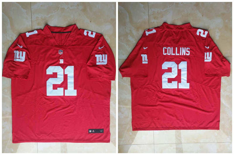 Nike Giants #21 Landon Collins Red Alternate Men's Stitched NFL Vapor Untouchable Limited Jersey Nike Giants #21 Landon Collins Red Alternate Men's Stitched NFL Vapor Untouchable Limited Jersey